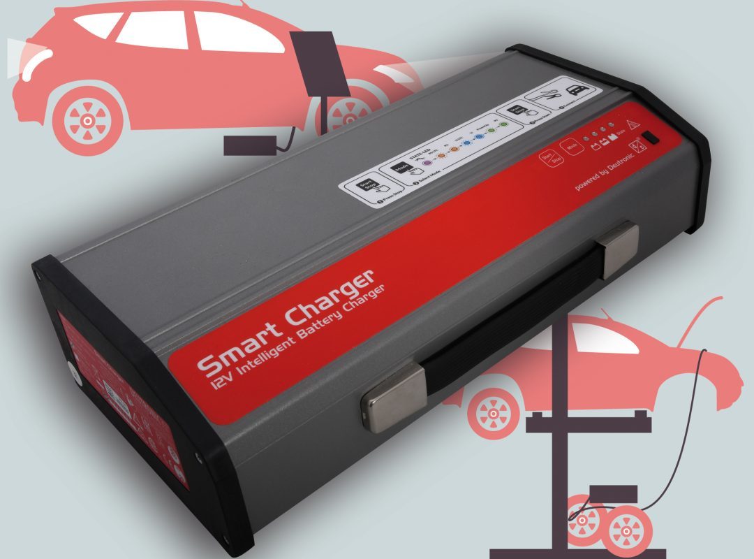 Publication by publish-industry about Deutronic battery chargers for workshop and showroom